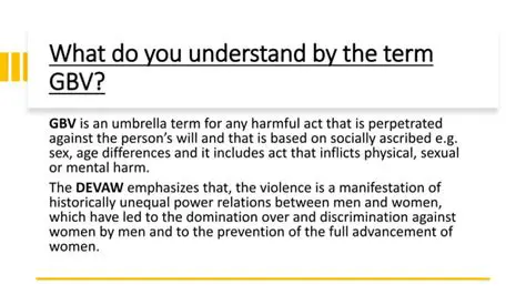 Understanding GBV and Bail Proceedings