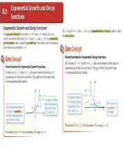 Understanding Growth and Decay Functions