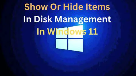 Understanding Hide My Disk
