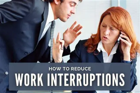Understanding Interruptions at Work