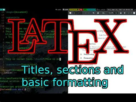 Understanding LaTeX Syntax
