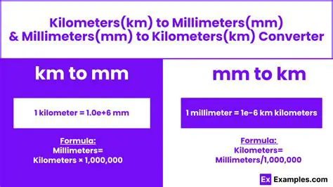 Understanding Millimeters and Kilometers