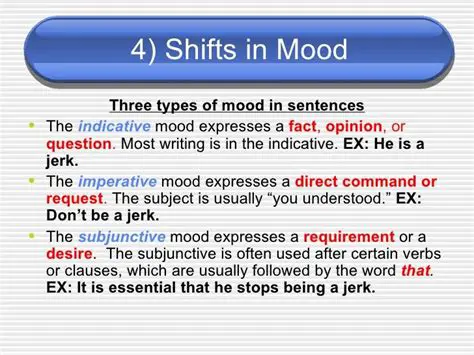 Understanding Mood Shifts in Sentences