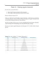 Understanding Organic Chemicals