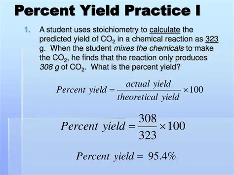 Understanding Percent Yield in Chemistry