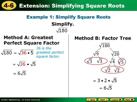 Understanding Perfect Square Factors