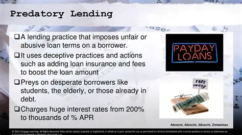 Understanding Predatory Lending