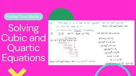 Understanding Quartic Equations