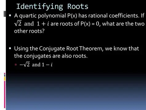 Understanding Rational Coefficients and Roots