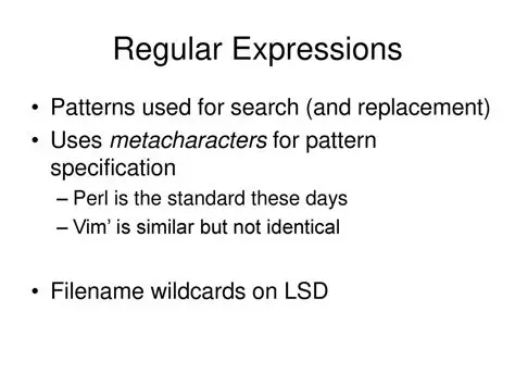Understanding Regular Expressions in Vim