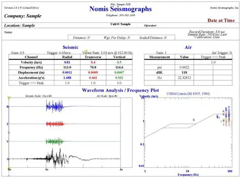 Understanding Seismograph Data Analysis