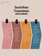Understanding Sound Wave Transmission