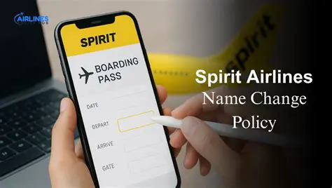 Understanding Spirit Airlines Ticket Name Change Policy