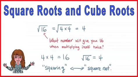Understanding Square Roots and Cube Roots
