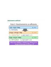 Understanding Stoichiometric Coefficients