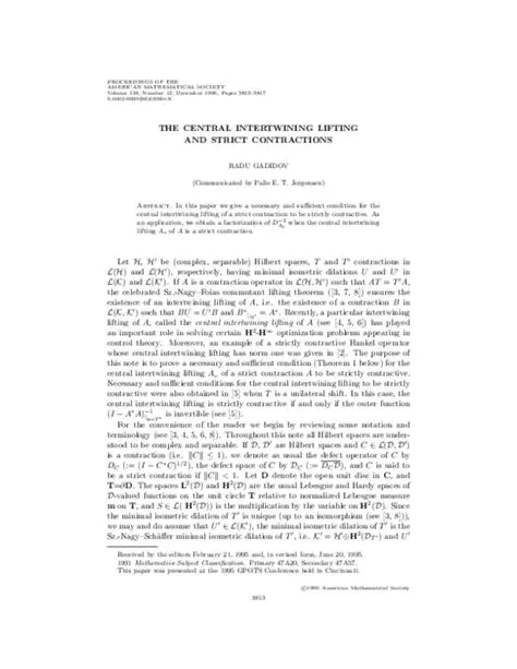 Understanding Strict Contractions