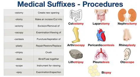 Understanding Suffixes in Medical Terminology