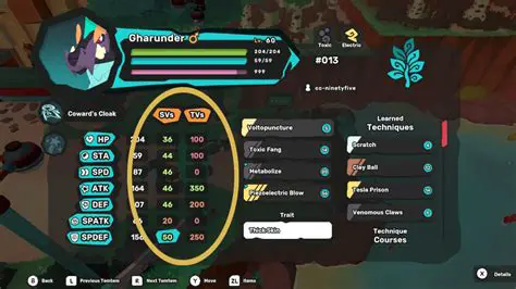 Understanding Temtem Techniques