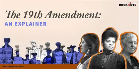 Understanding the 19th Amendment