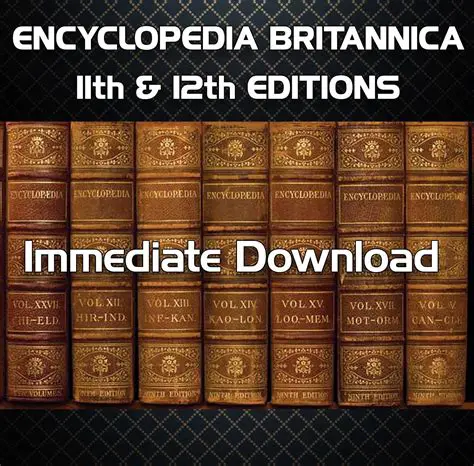Understanding the Arrangement of Encyclopedia Britannica