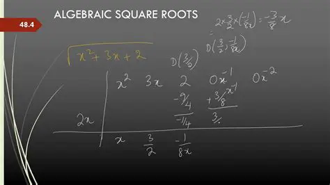Understanding the Basics of Algebraic Square Roots