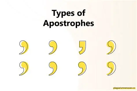 Understanding the Basics of Apostrophes