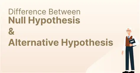 Understanding the Basics of Null and Alternative Hypotheses