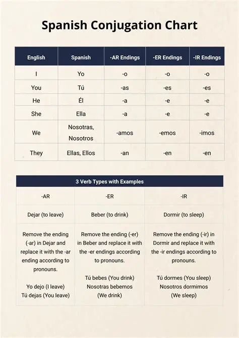 Understanding the Basics of Spanish Conjugation