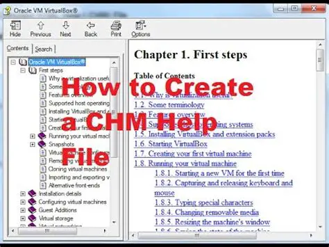 Understanding the CHM Format