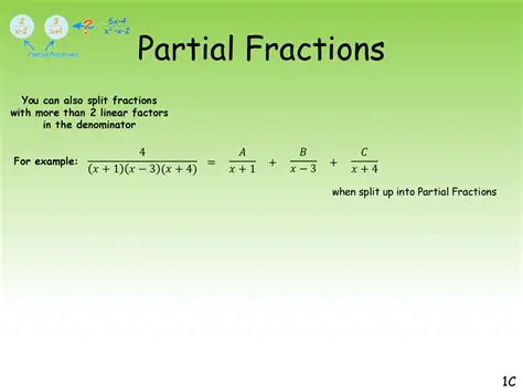 Understanding the Concept of Partial Fractions