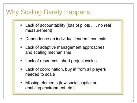 Understanding the Concept of Scaling