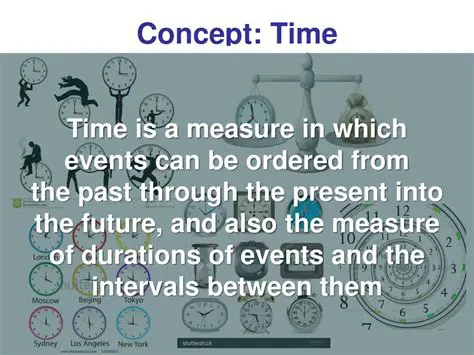 Understanding the concept of time