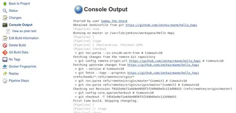 Understanding the Console Output Format