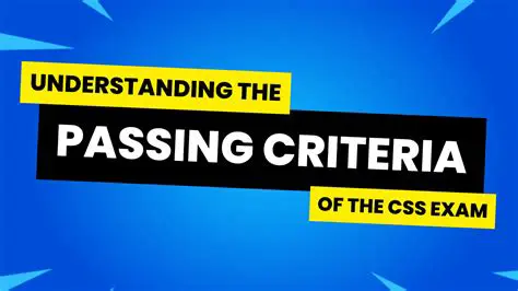 Understanding the Criteria