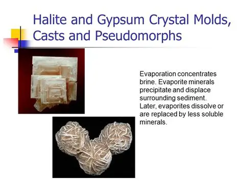Understanding the Formation of Halite and Gypsum Deposits