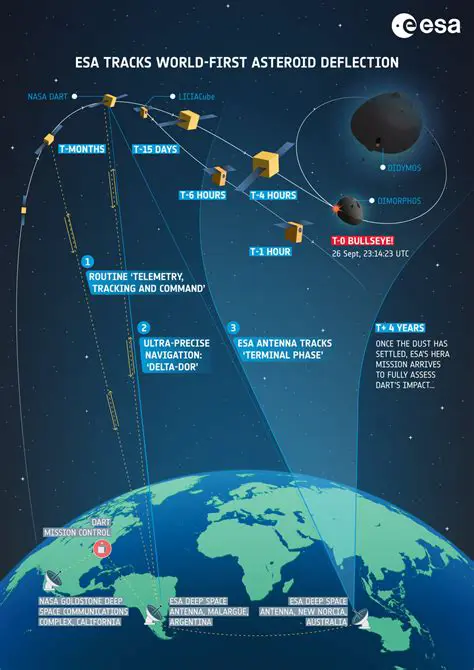 Understanding the Geometry of the DART Asteroid Collision Mission
