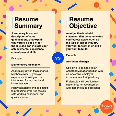 Understanding the Importance of a Resume Objective