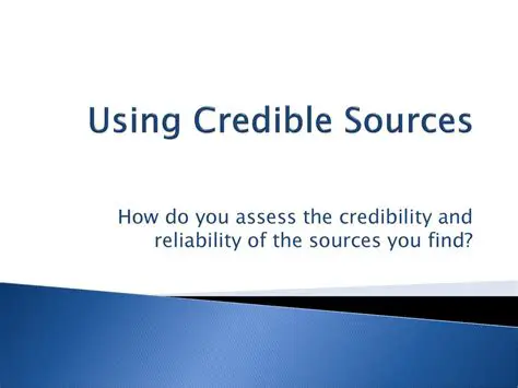 Understanding the Importance of Credible Sources
