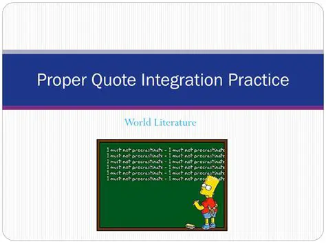 Understanding the Importance of Proper Quote Integration