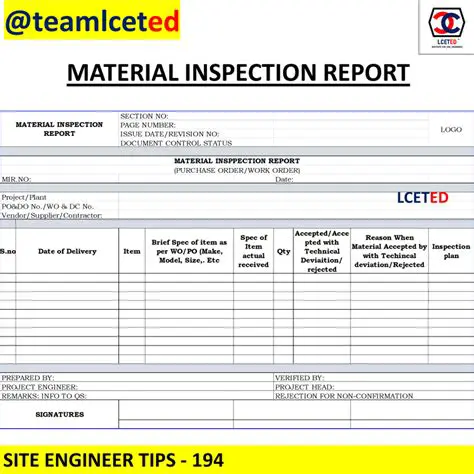 Understanding the Inspection Report