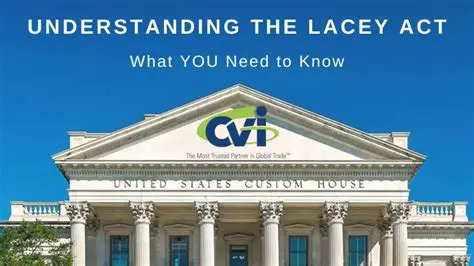 Understanding the Lacey Act
