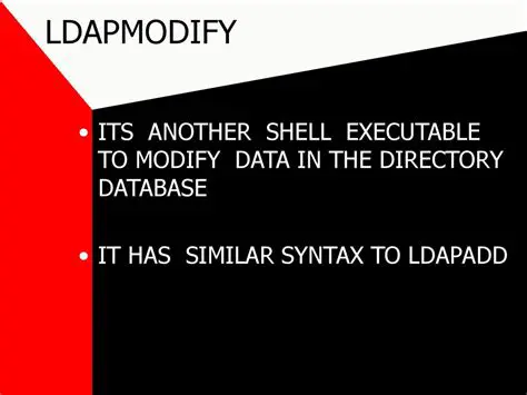 Understanding the ldapmodify command