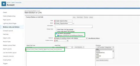Understanding the List View Button Layout