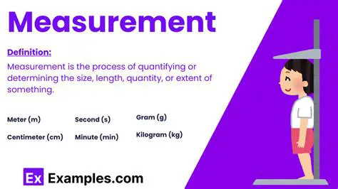 Understanding the Measurement