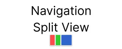 Understanding the NavigationSplitView