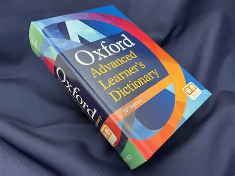 Understanding the Oxford Dictionary Structure