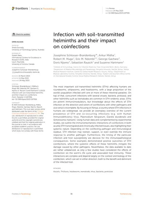 Understanding the Prevalence of Soil Transmitted Helminths Infections in Indonesia