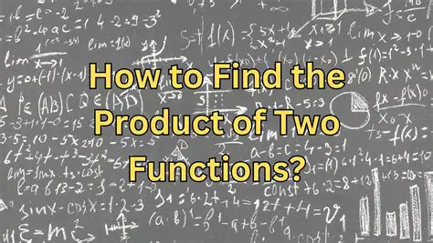 Understanding the Product of Two Functions