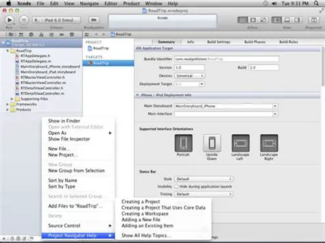 Understanding the Project Navigator