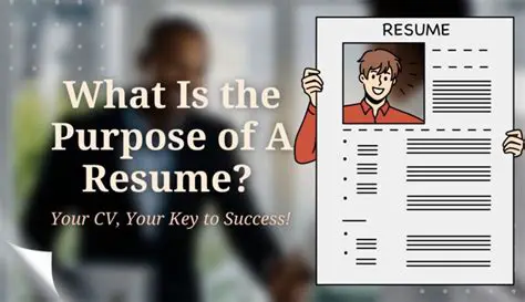 Understanding the Purpose of a Resume